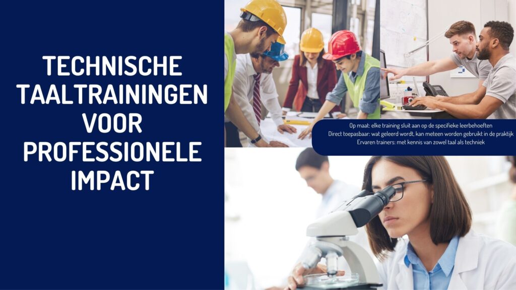Technische taaltrainingen